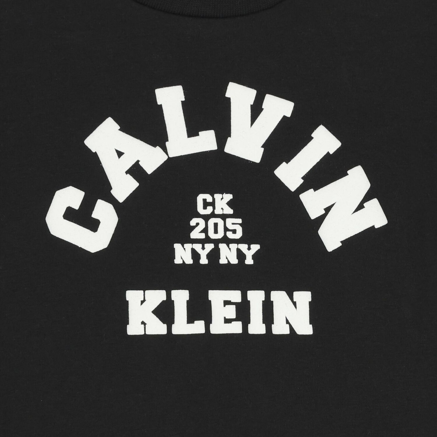 Younger Boys Black Logo T-Shirt, 1, hi-res