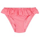 Girls Pink Ruffled Bikini, 2, hi-res