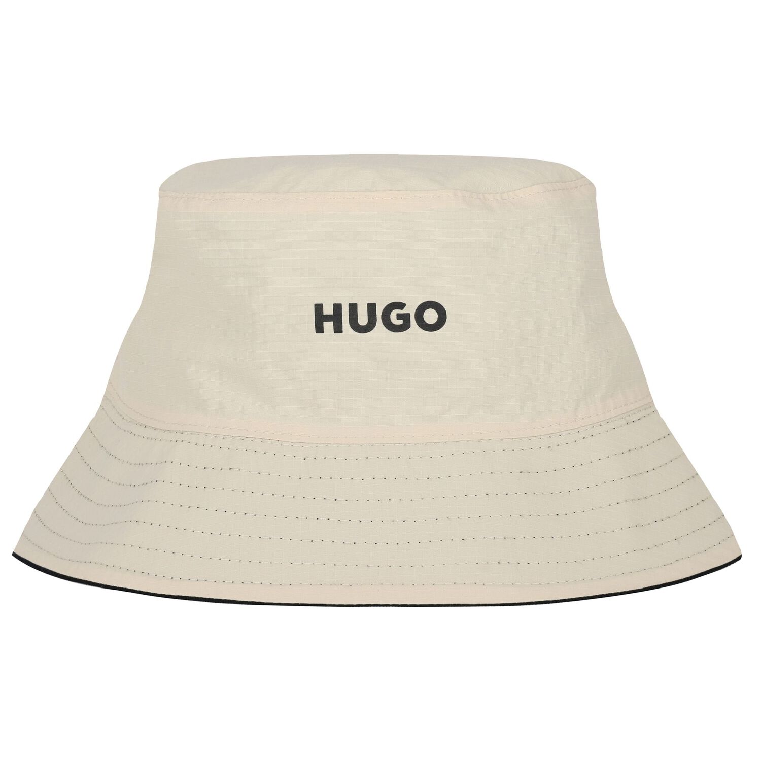 Boys Black & Beige Reversible Bucket Hat, 1, hi-res