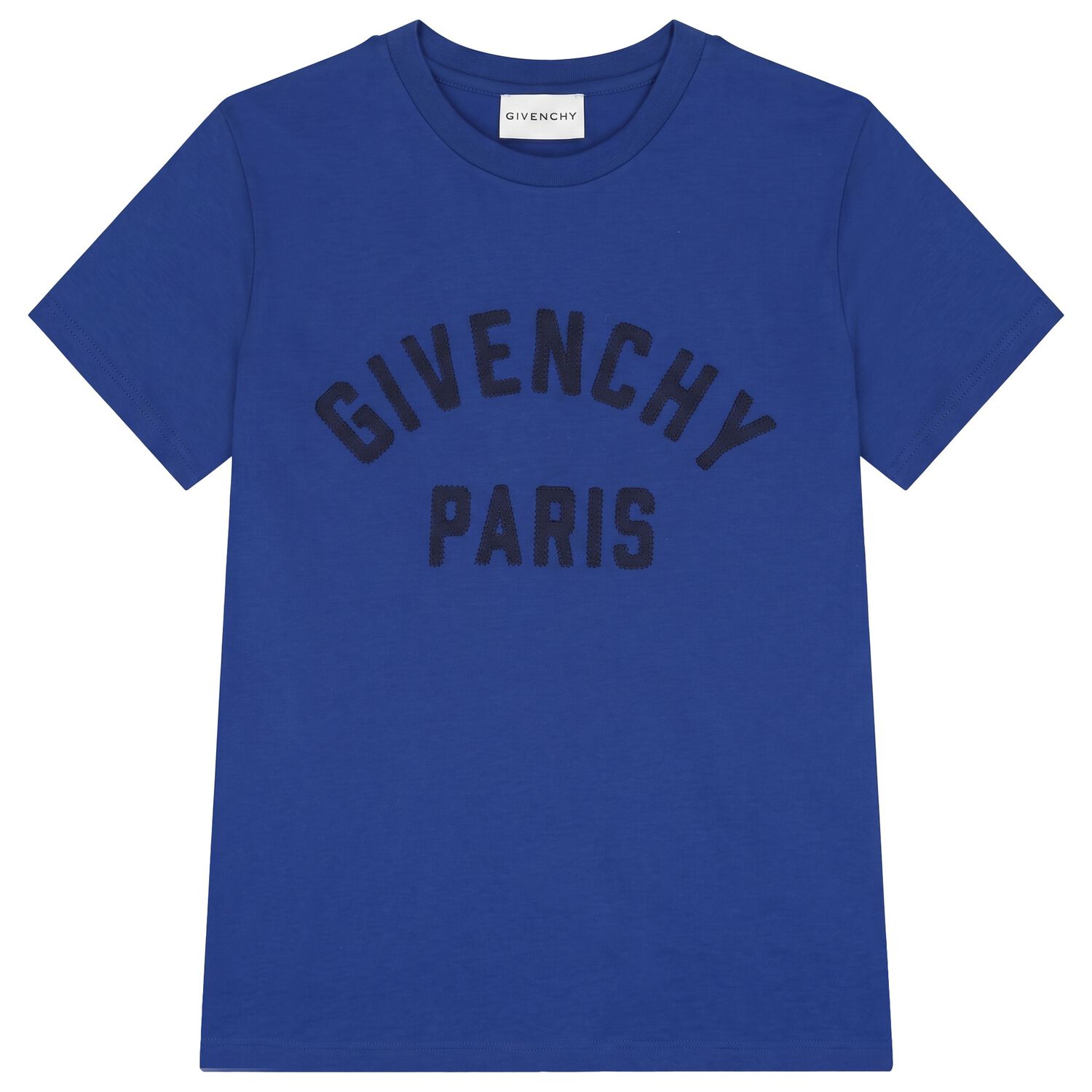 Boys Blue Logo T-Shirt, 4, hi-res