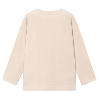 Boys Ivory Robot Long Sleeve Top