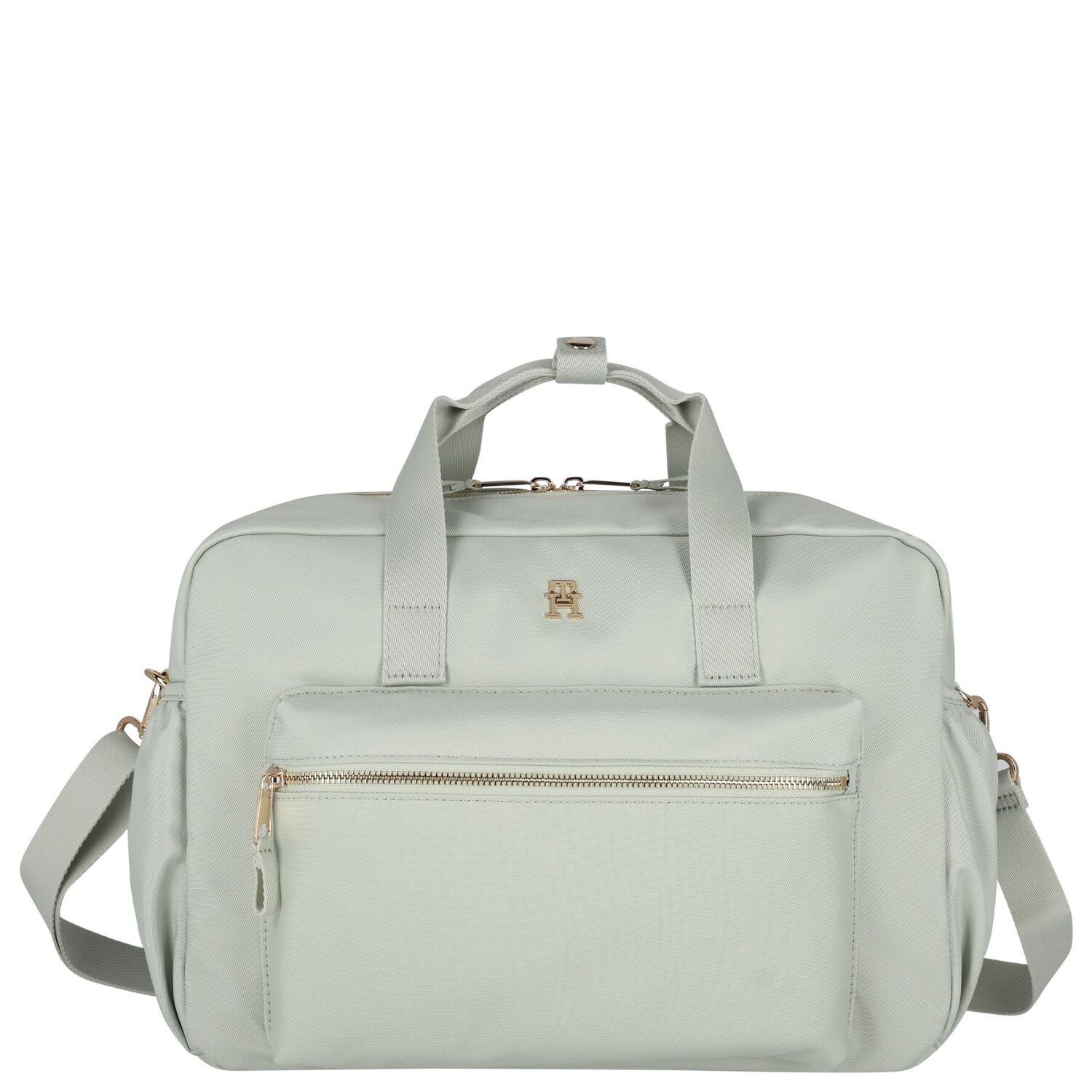 حقيبة تغيير حفاضات الأطفال بشعار باللون الاخضر, 2, hi-res image number null