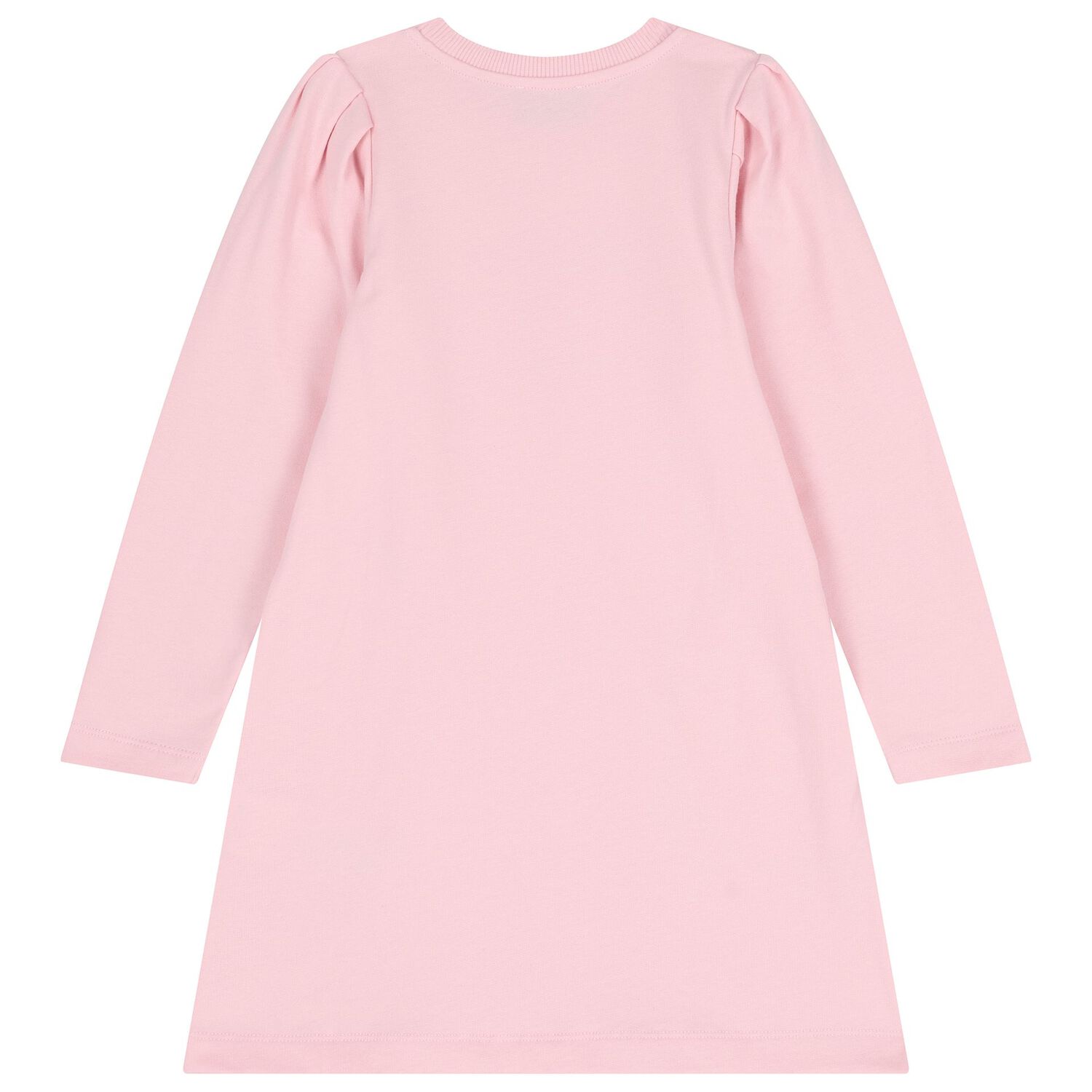 فستان بنات بالشعار بطبعه تيدى بير باللون الوردى , 1, hi-res