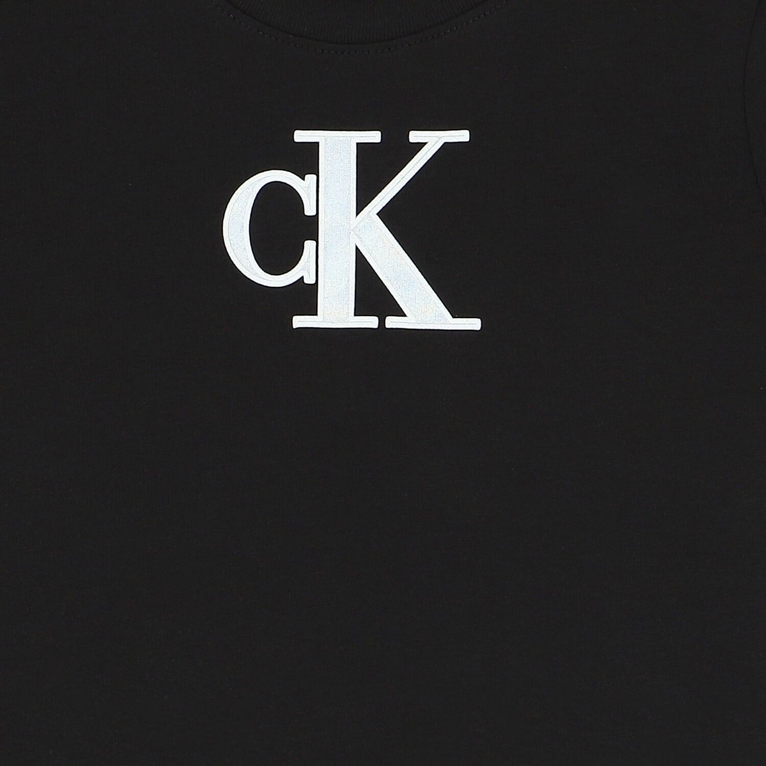Girls Black Logo T-Shirt, 1, hi-res image number null