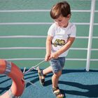 Boys White Chameleon T-Shirt, 1, hi-res