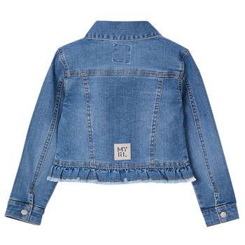 Girls Blue Denim Jacket