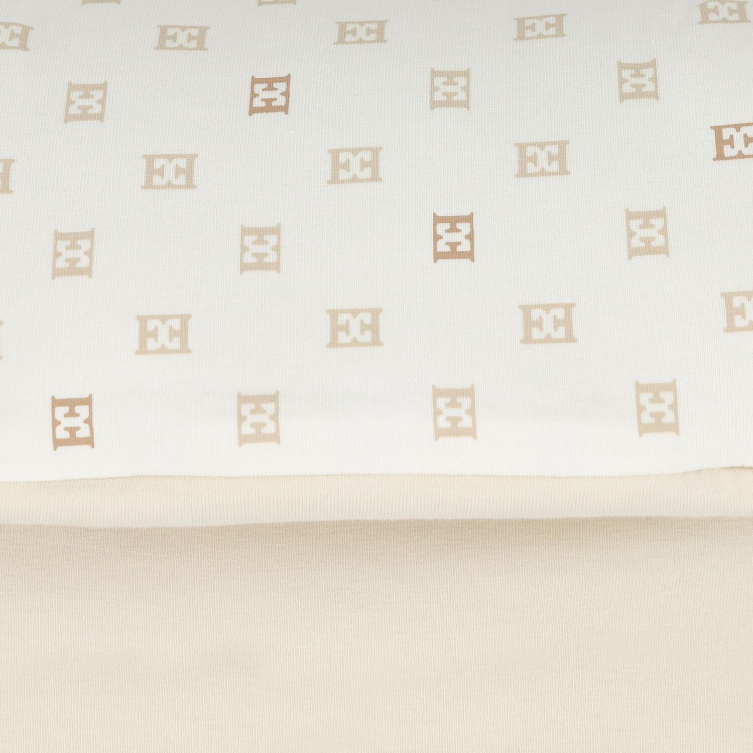 Baby Girls Beige & Ivory Logo Nest, 1, hi-res
