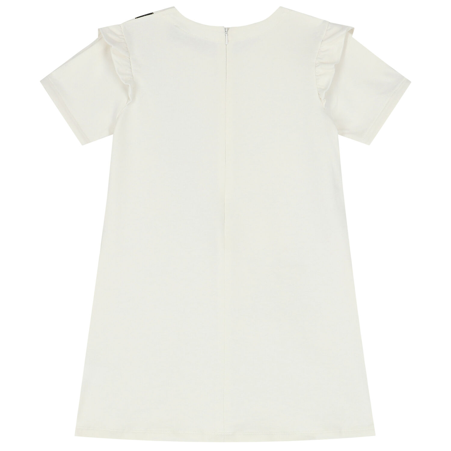 Girls Ivory Logo Bag Dress, 3, hi-res image number null