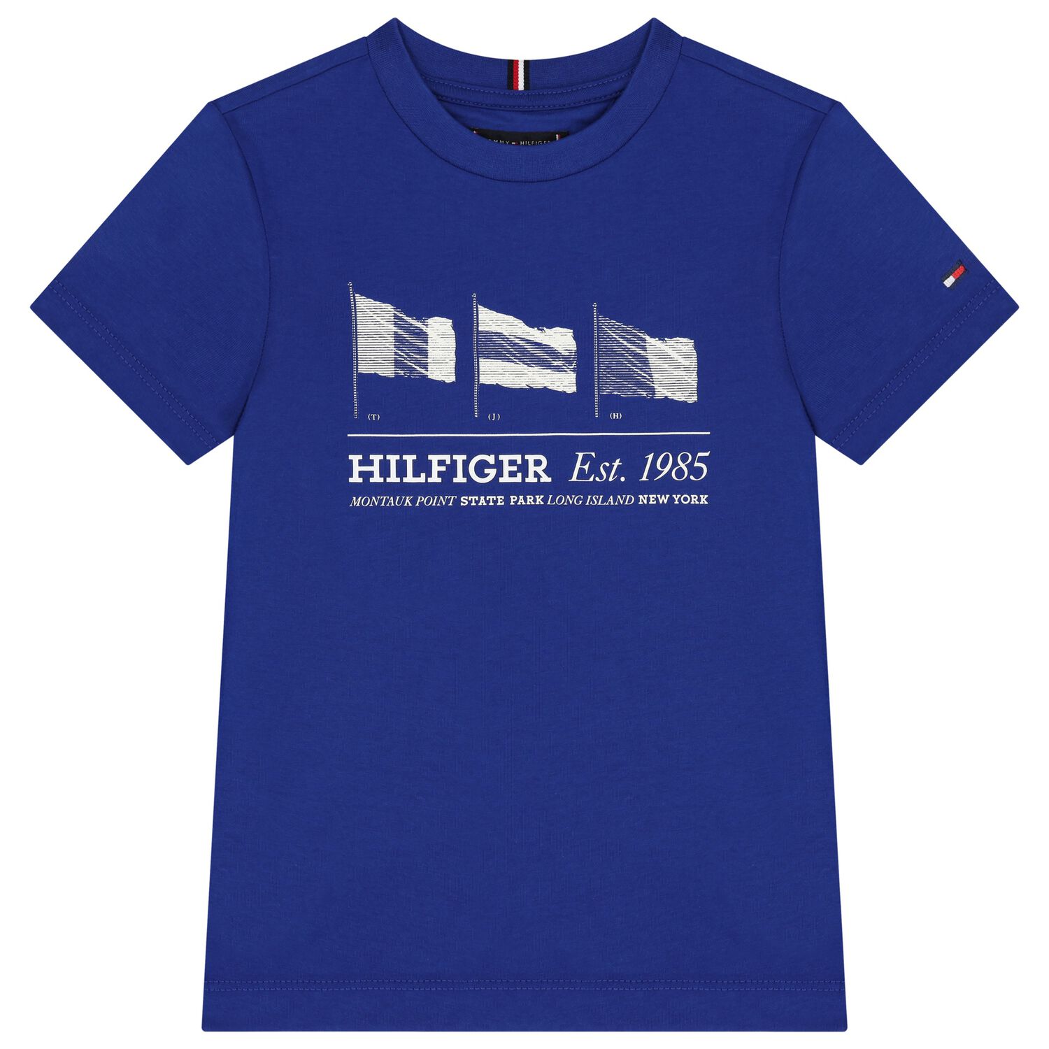 Boys Blue Logo Flag T-Shirt, 1, hi-res image number null