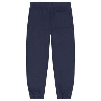 Boys Navy Blue Jordan Logo Joggers