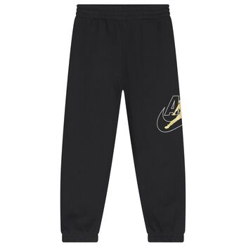 Boys Black Jordan Logo Joggers