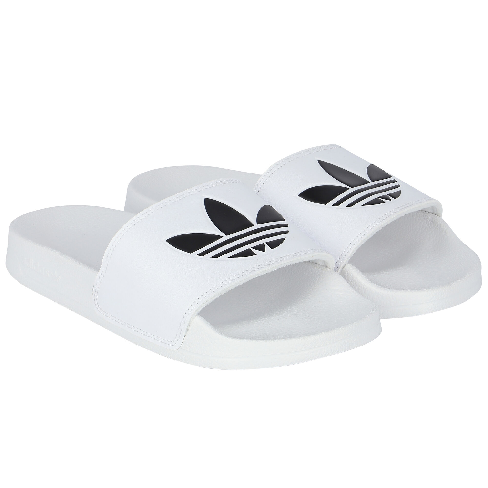 Adidas Kids White Adilitte Lite Sliders Junior Couture UAE