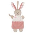 Baby Girls Pink, Beige & White Baby Pacifier Holder, 2, hi-res