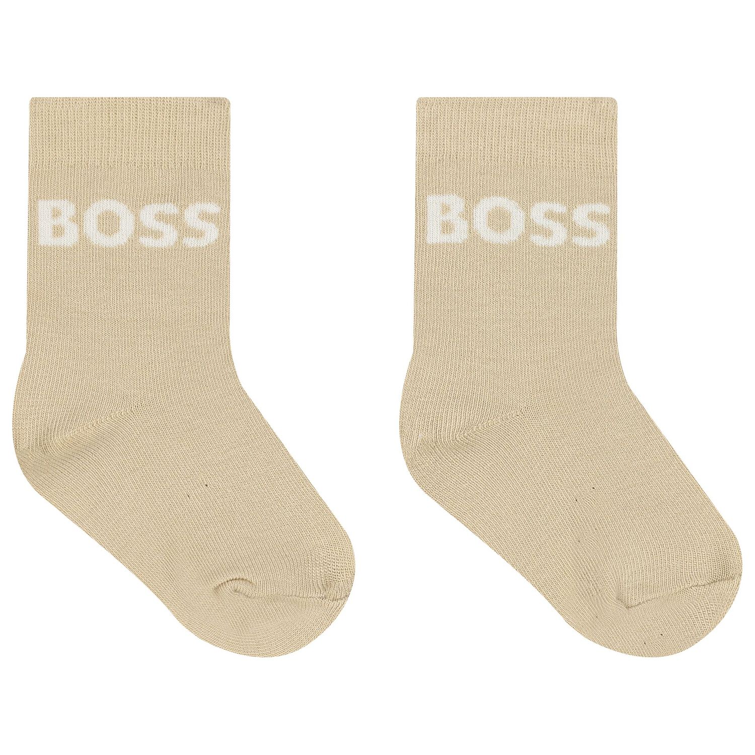 Baby Boys Multi-Coloured Logo Socks ( 3-Pack ), 1, hi-res