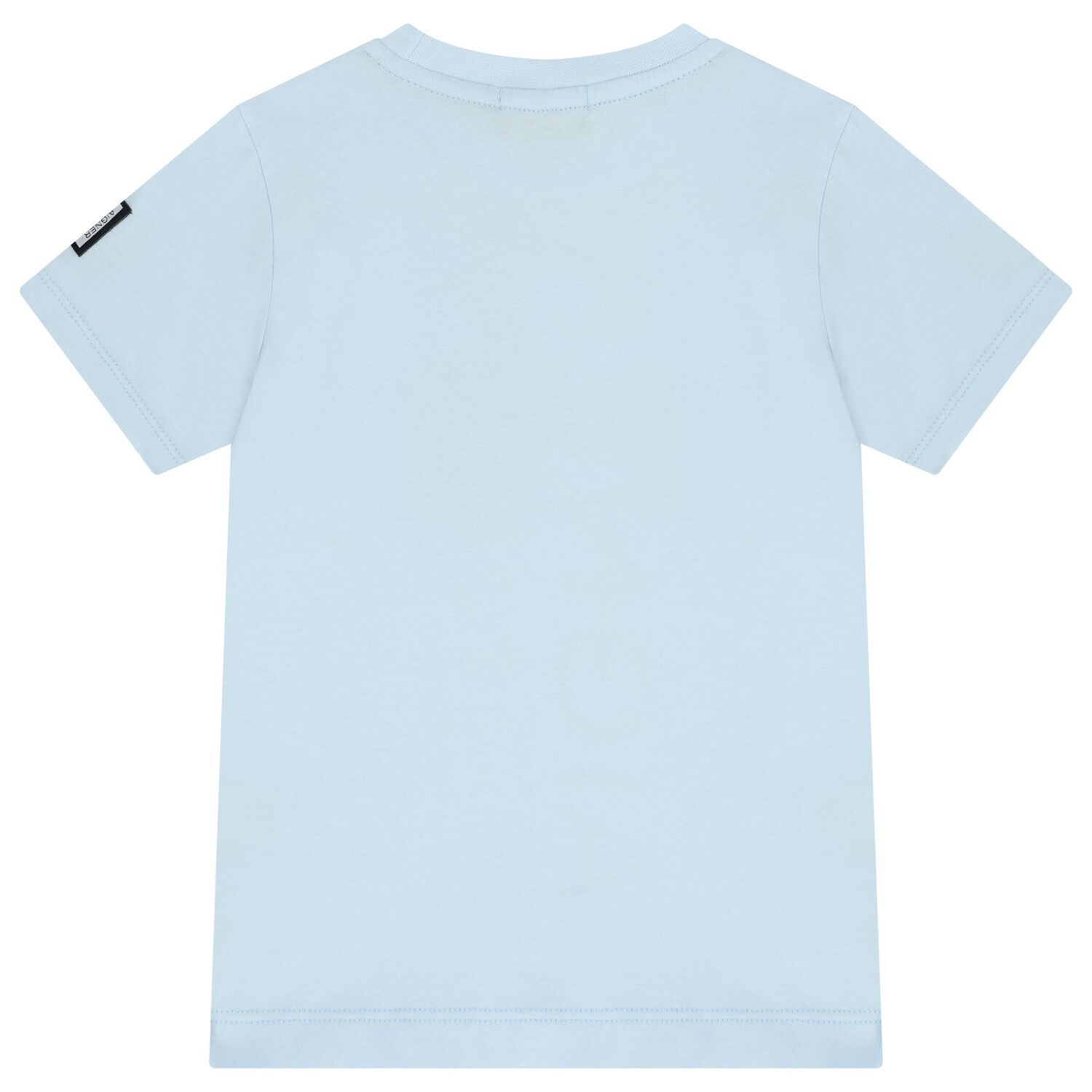 طقم شورت للأولاد باللون الأزرق والأزرق الداكن بشعار, 1, hi-res