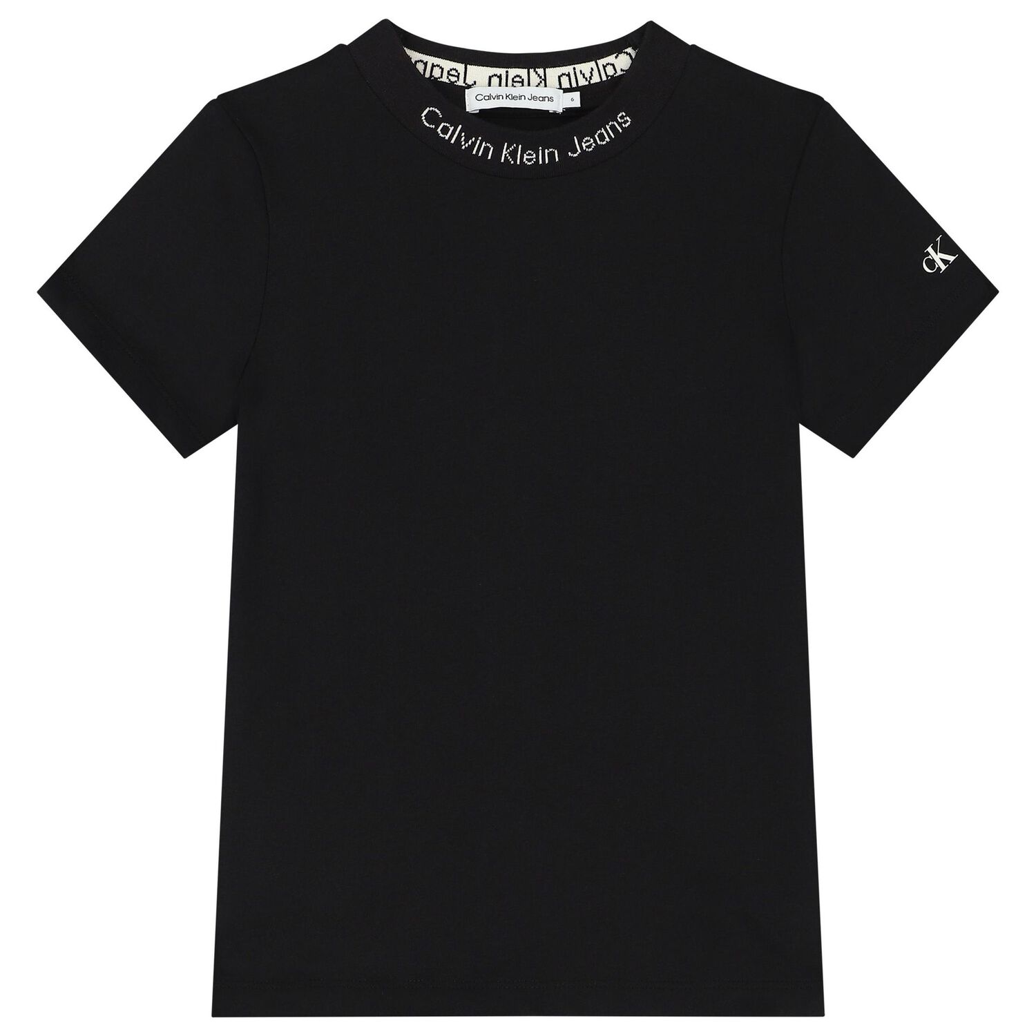 تيشيرت أولاد بالشعار باللون الأبيض والأسود (2 قطع), 1, hi-res image number null