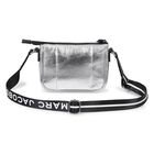 Girls Silver Logo Handbag, 1, hi-res