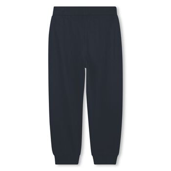 Navy Blue Logo Joggers