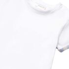 طقم أولاد دونغري مخطط باللون الأبيض والأزرق , 1, hi-res