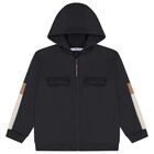 طقم رياضي للأولاد باللونين الأبيض والأسود (3 قطع), 3, hi-res