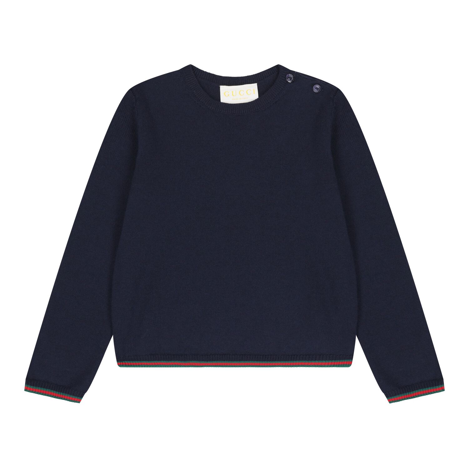 سويت شيرت أطفال مخطط باللون الكحلي للأولاد, 1, hi-res image number null