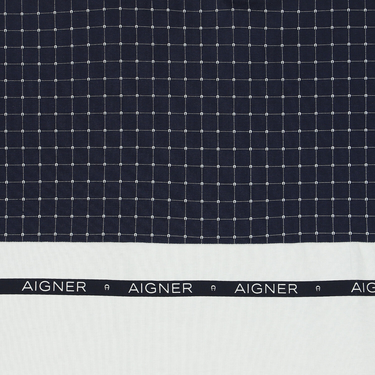 بطانية باللون الكحلي والأبيض للأولاد, 1, hi-res