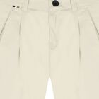 Boys Mini Me Beige Trousers, 1, hi-res