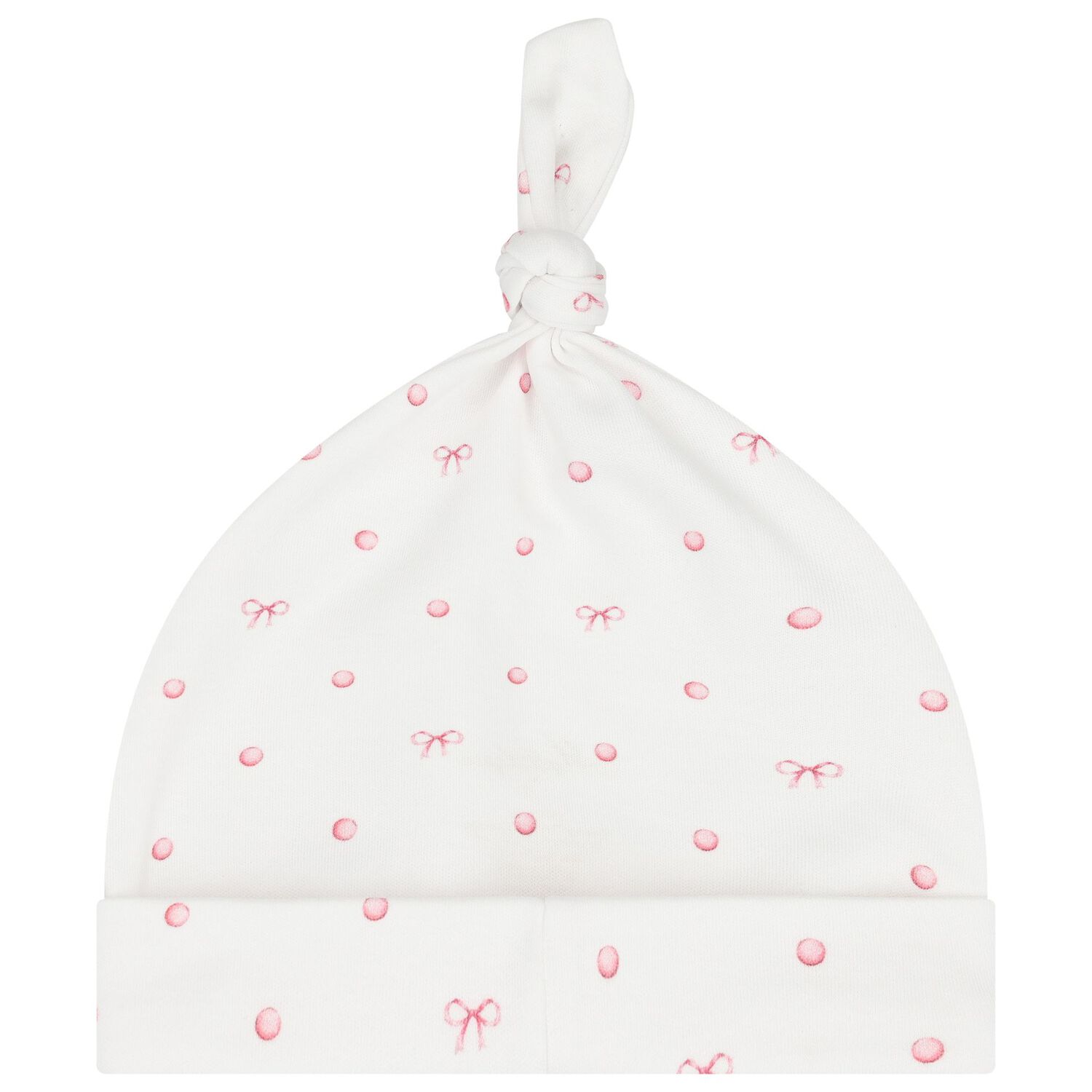 طقم افرول بنات بفيونكه باللون الابيض والوردى , 1, hi-res