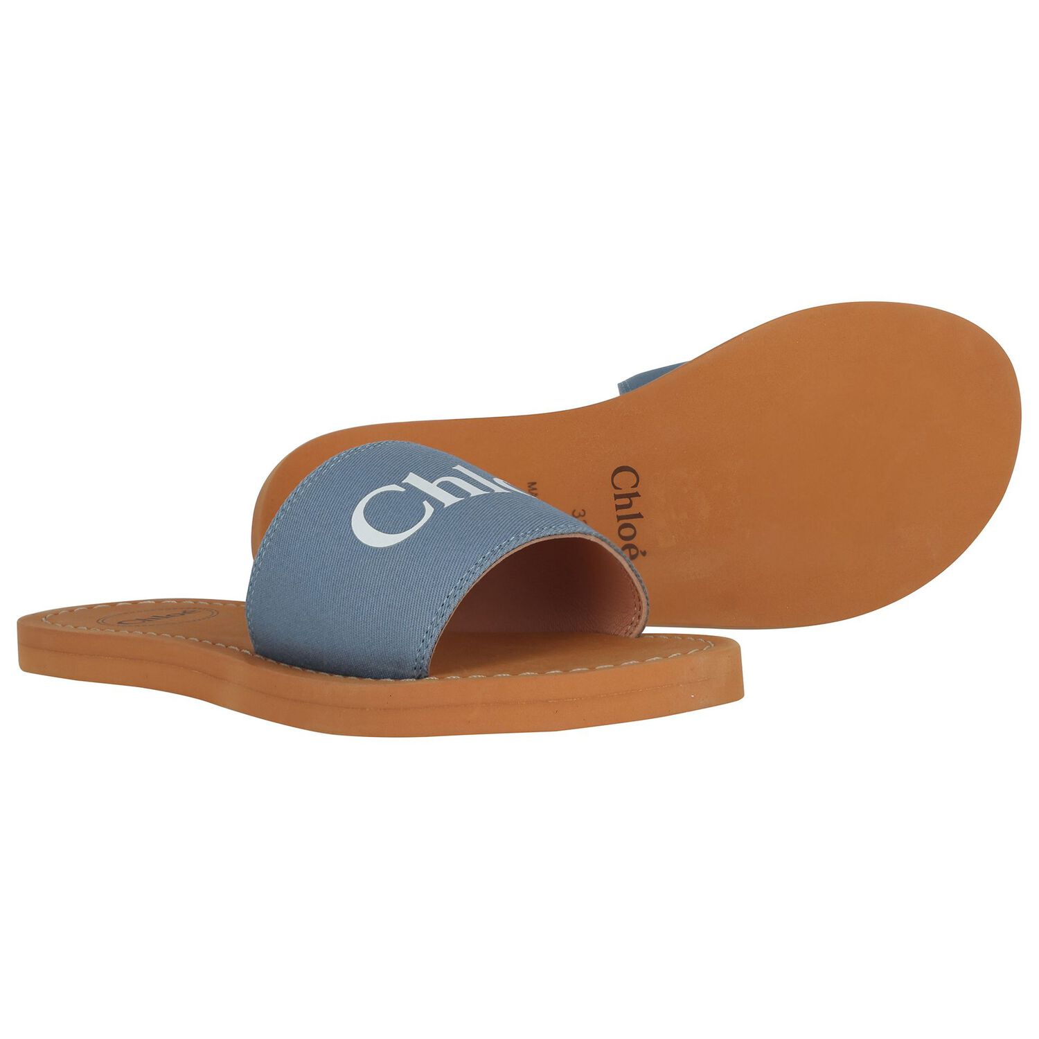 سلايدر بنات بشعار مني مي باللون الأزرق و البيج , 2, hi-res