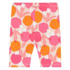 طقم ليجينز للبنات باللون الوردى , 1, hi-res