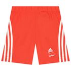 Ivory & Red Mickey Mouse Logo Shorts Set, 2, hi-res