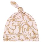 طقم هدايا افرول بنات بالشعار باللون الوردى والذهبي, 1, hi-res