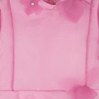 Girls Pink Organza Flower Dress, 1, hi-res