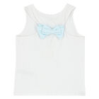 توب باللون الأبيض للبنات, 1, hi-res