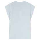 Girls Blue Boke Flower Dress, 1, hi-res