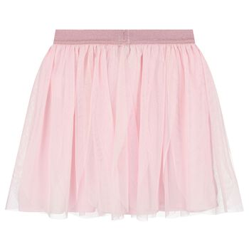 Girl Pink Tulle Skirt