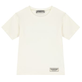 Ivory Regular Fit Softskin Logo T-Shirt