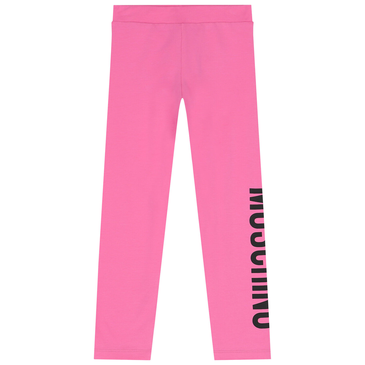Girls Pink Logo Leggings, 3, hi-res