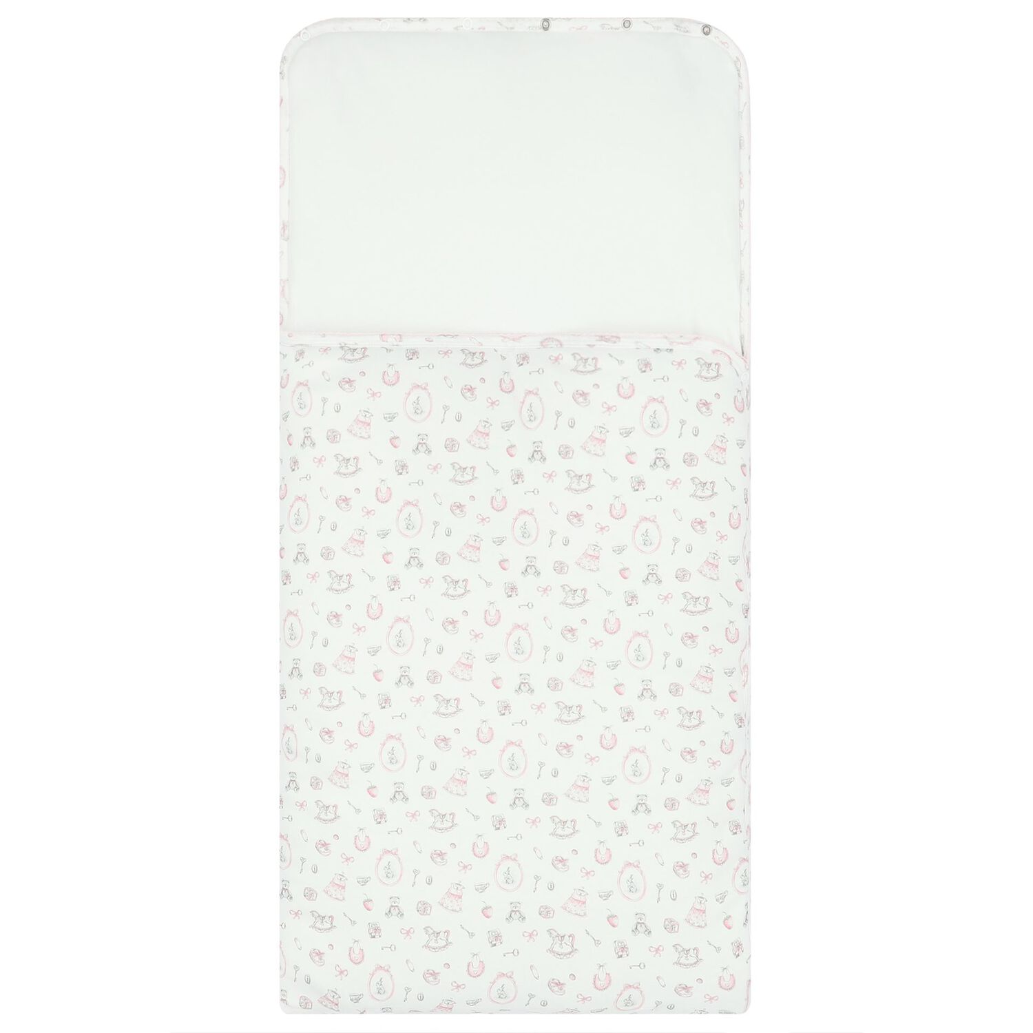 مدس بنات باللون الأبيض والوردي, 1, hi-res image number null