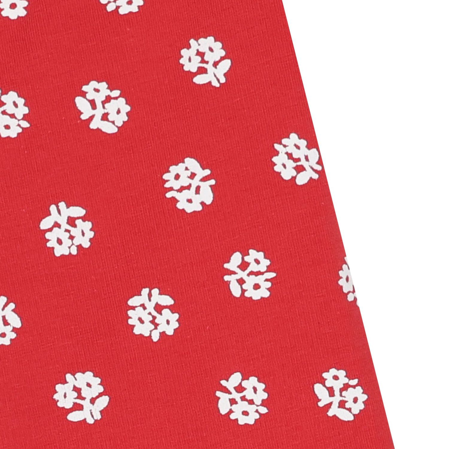Younger Girls Red Floral Leggings, 1, hi-res