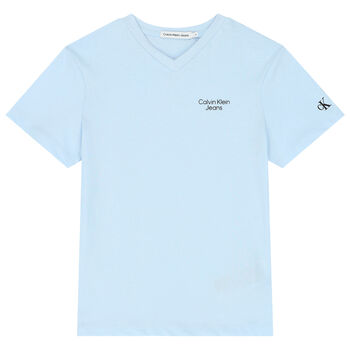 Boys Blue Logo T-Shirt