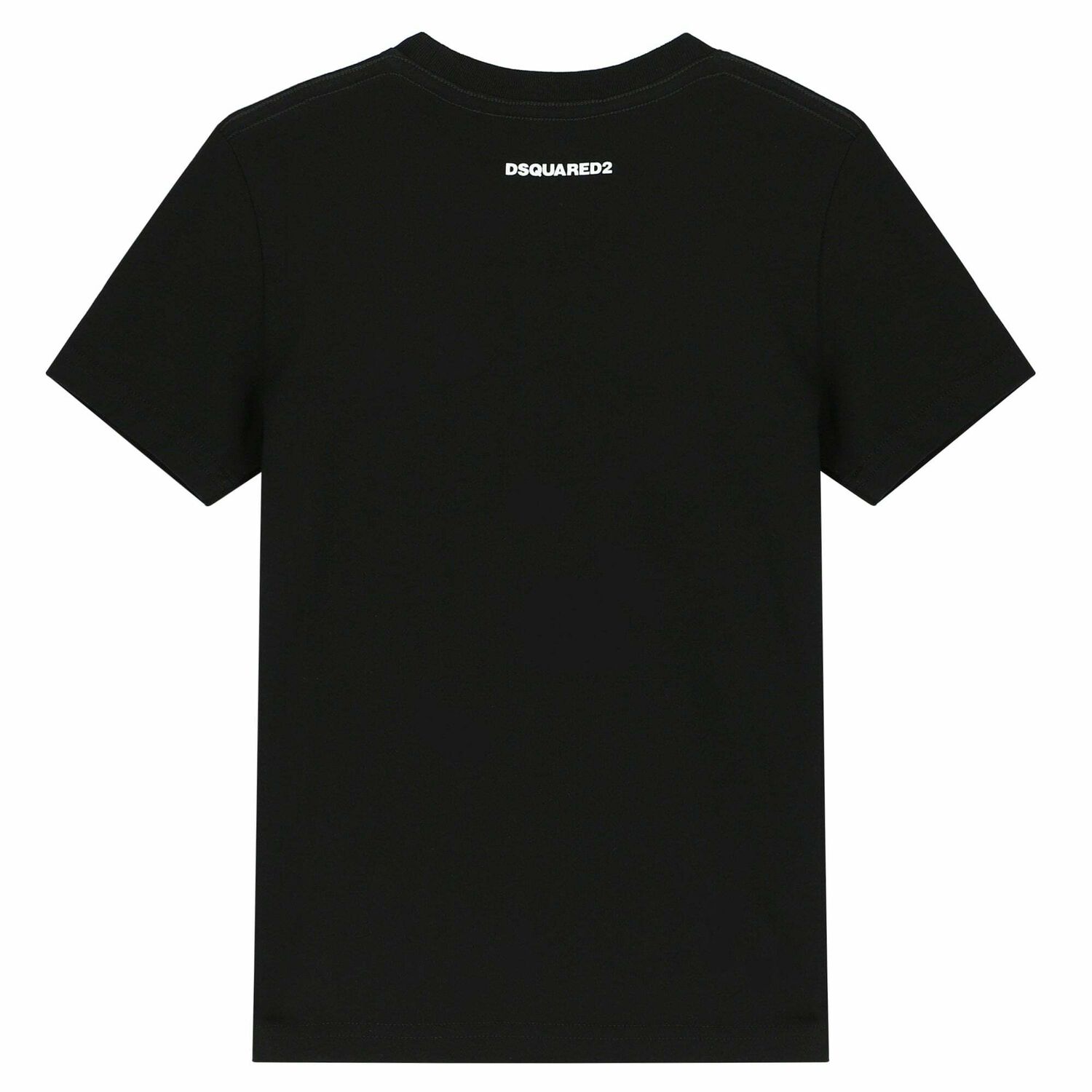 Boys Black Logo Top, 1, hi-res