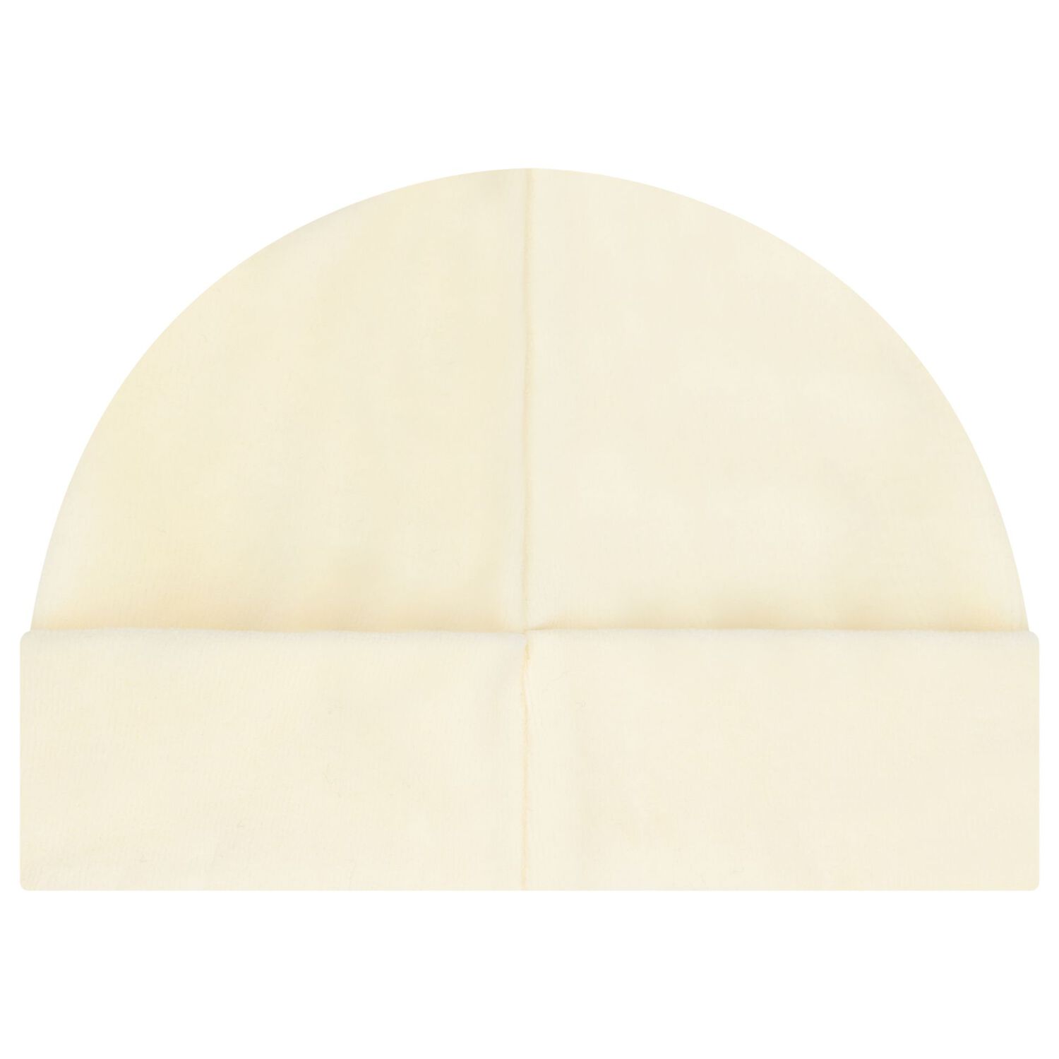 قبعة بنات بالشعار باللون العاجي, 1, hi-res