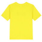 Boys Yellow Logo T-Shirt, 2, hi-res