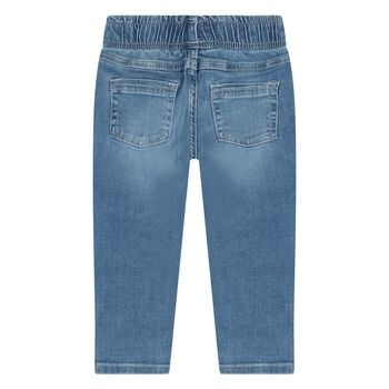 Younger Girls Logo Denim Jeans