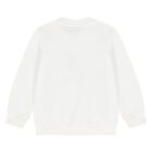 سويت شيرت بالشعار الدب تيدي الأبيض , 1, hi-res