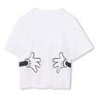White Logo Disney T-Shirt, 1, hi-res