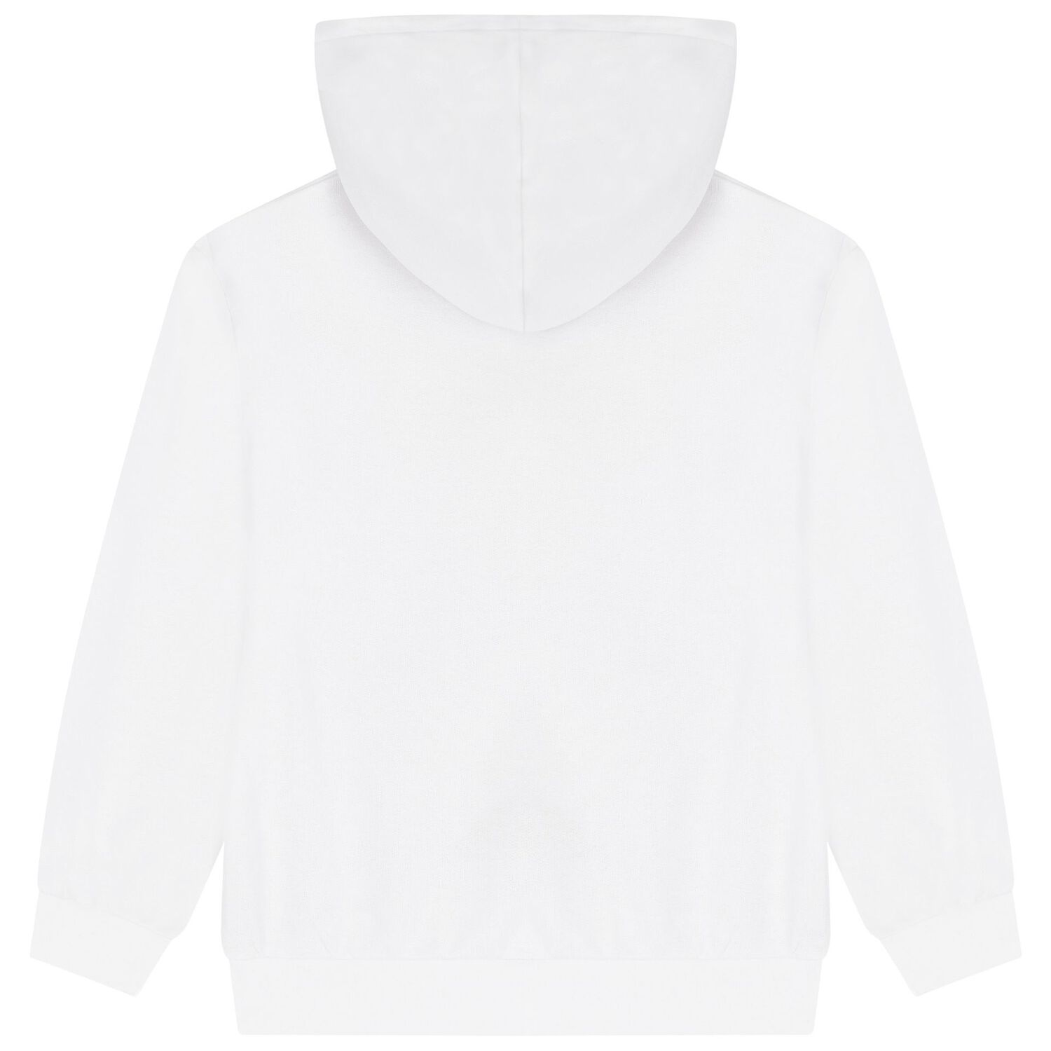 هودي توب بالشعار دب تيدي باللون الأبيض للبنات, 1, hi-res