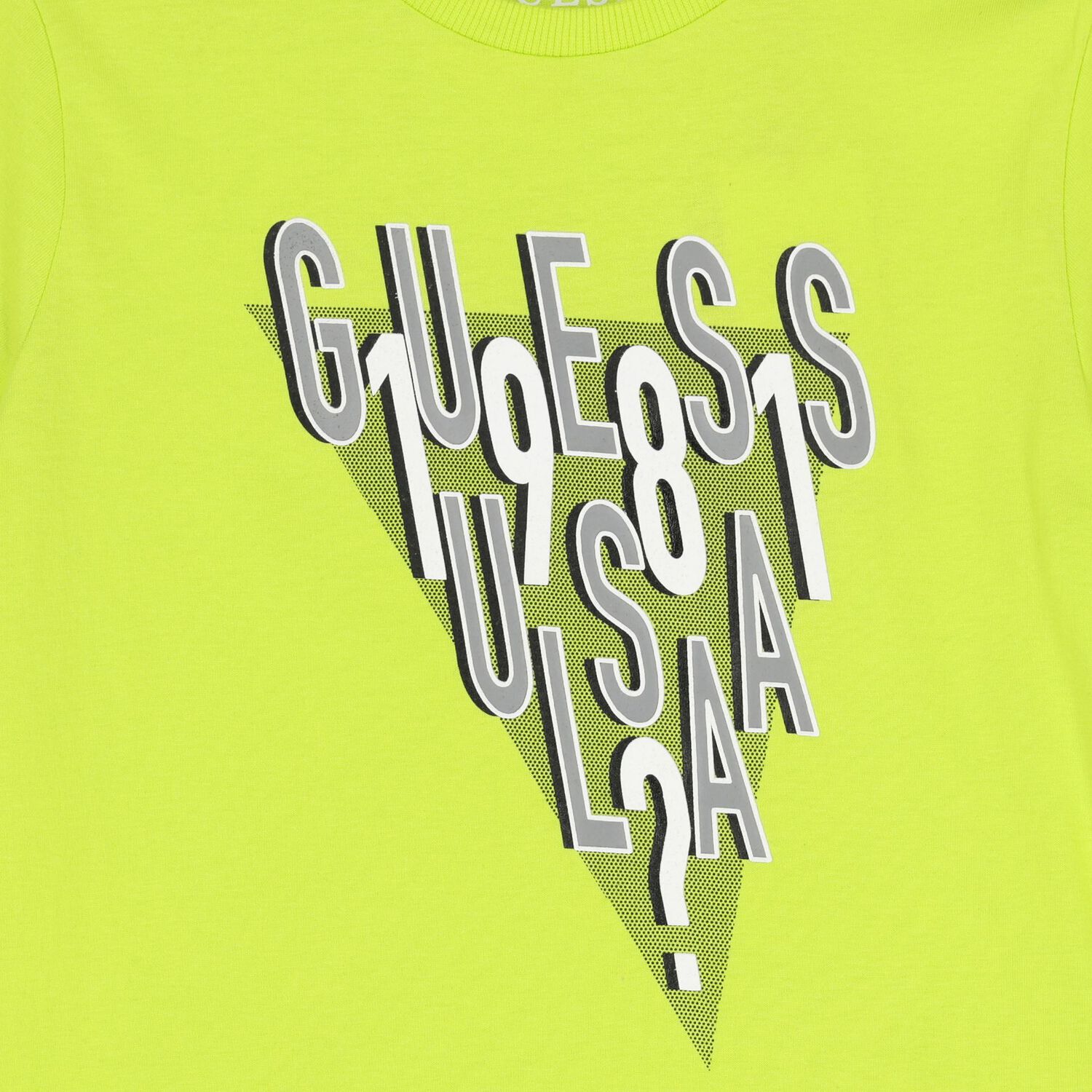 تي شيرت أخضر بشعار للأولاد, 1, hi-res image number null