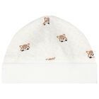 Baby Boys Ivory Logo Babygrow Gift Set, 1, hi-res